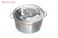Nồi inox 304 thân thấp, đk 44 x cao 27cm (40L)