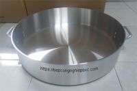 Chảo nhôm đáy phẵng công nghiệp 60cm 