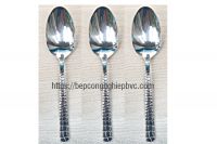 Muỗng inox 304 - họa tiết da cá sấu