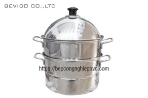 Bộ xửng hấp inox 2 ngăn - 36cm