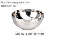 Tô cách nhiệt  17cm - INOX 304