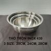 tho-tron-inox-430-3-size-20cm-24cm-28cm-su-dung-da-nang - ảnh nhỏ  1