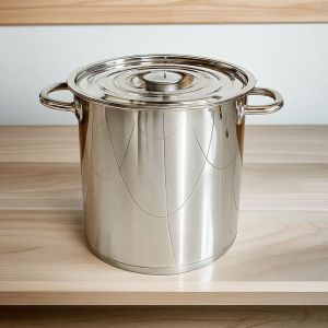 Nồi Inox Cỡ Lớn (Size 30cm - 60cm) Dùng Cho Nhà Hàng, Quán Ăn, Bếp Ăn Công Nghiệp